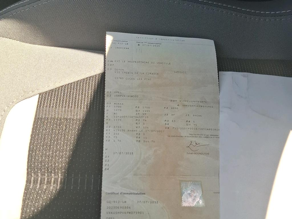 Opel Mokka 1.2 Turbo 100 ch BVM6 Elegance Business 2023