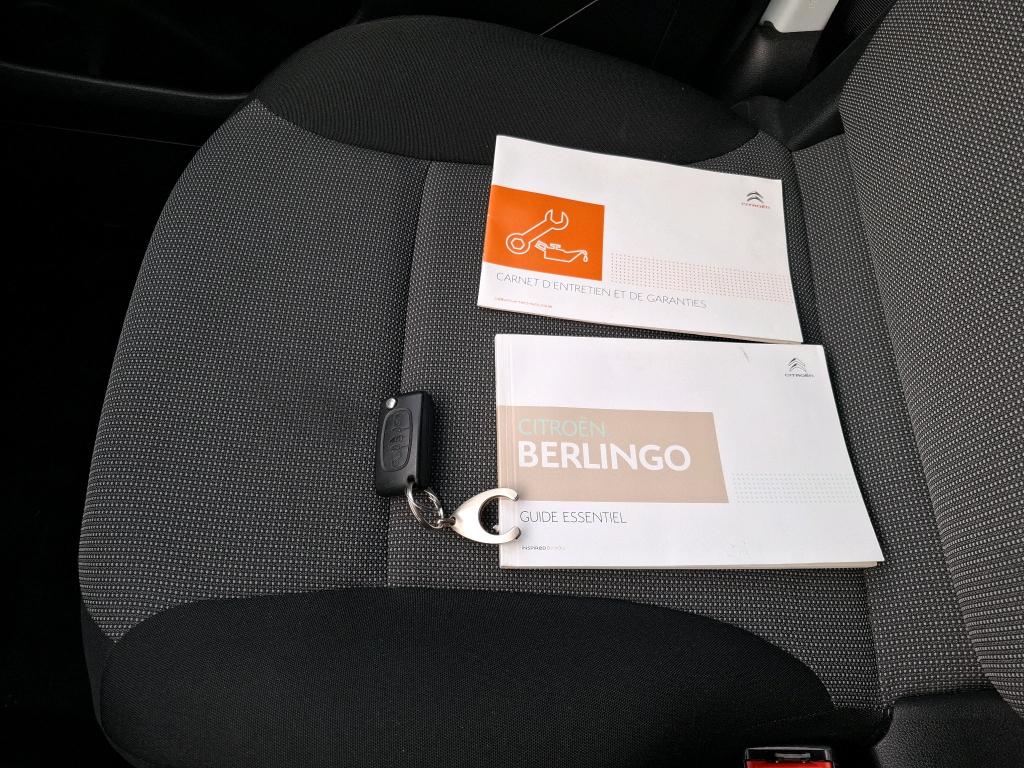 Citroen BERLINGO CAB APPROFONDIE XL BLUEHDi 100 CONFORT 2018