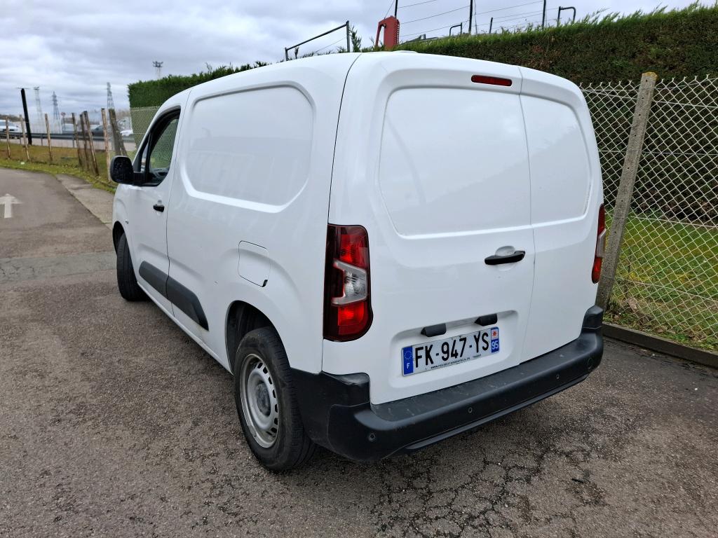 Peugeot PARTNER FOURGON STANDARD 650 KG BLUEHDI 75 BVM5 PREMIUM 2019