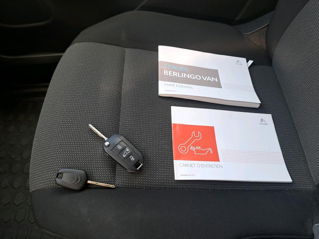 Citroen BERLINGO VAN M 650 BLUEHDI 100 S&S CLUB 2019
