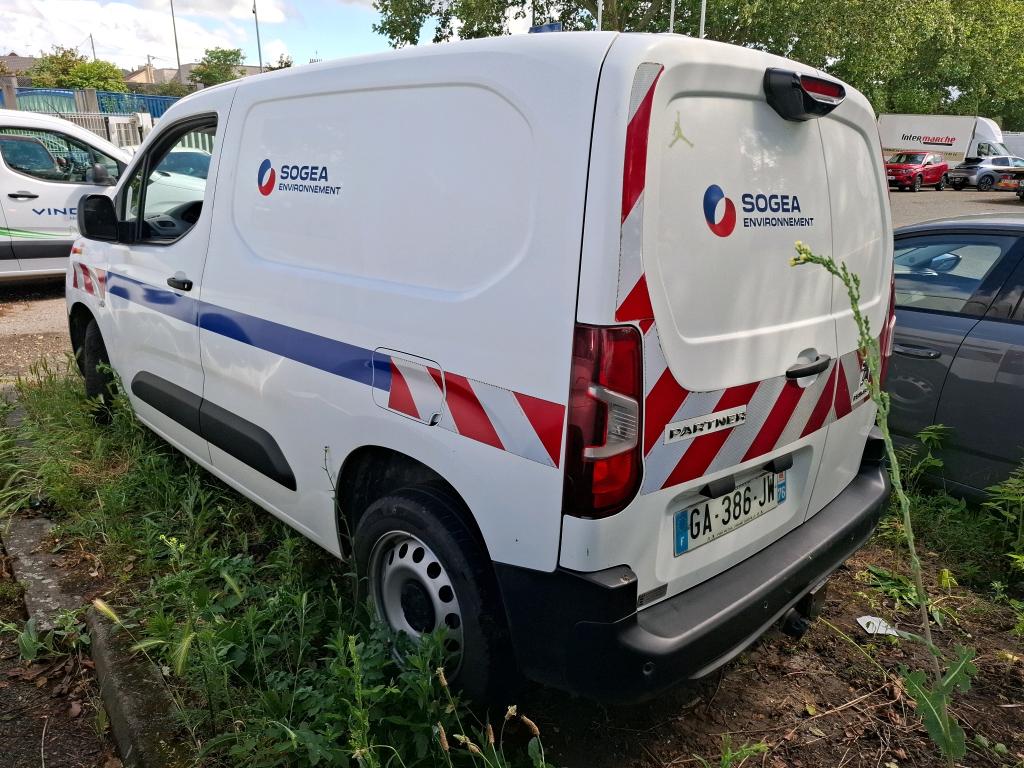Peugeot PARTNER FOURGON STANDARD 1000 KG BLUEHDI 100 S&S BVM5 ASPHALT 2021