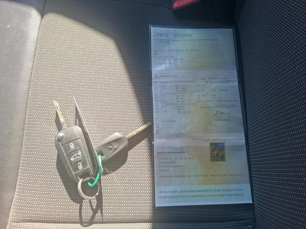 Peugeot EXPERT FGN TOLE COMPACT BLUEHDI 100 S&S BVM6 PREMIUM 2021