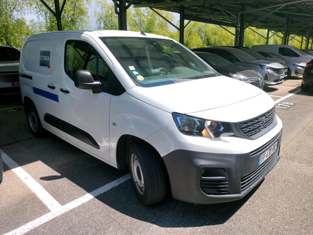 Peugeot PARTNER FOURGON STANDARD 650 KG BLUEHDI 100 S&S BVM5 ASPHALT 2019