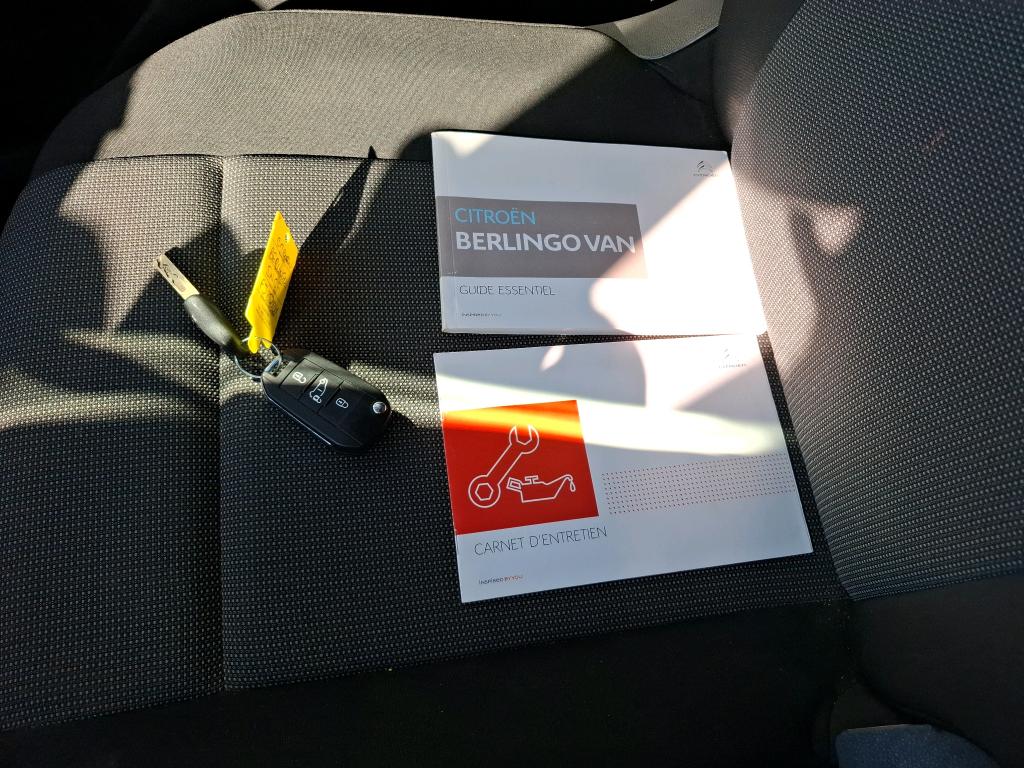 Citroen BERLINGO VAN M 650 BLUEHDI 100 S&S CLUB 2019