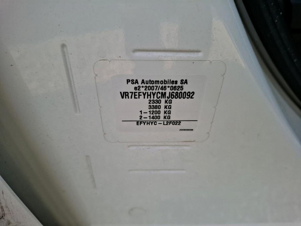 Citroen BERLINGO CA XL BLUEHDI 100 S&S BVM5 CONTROL 2021