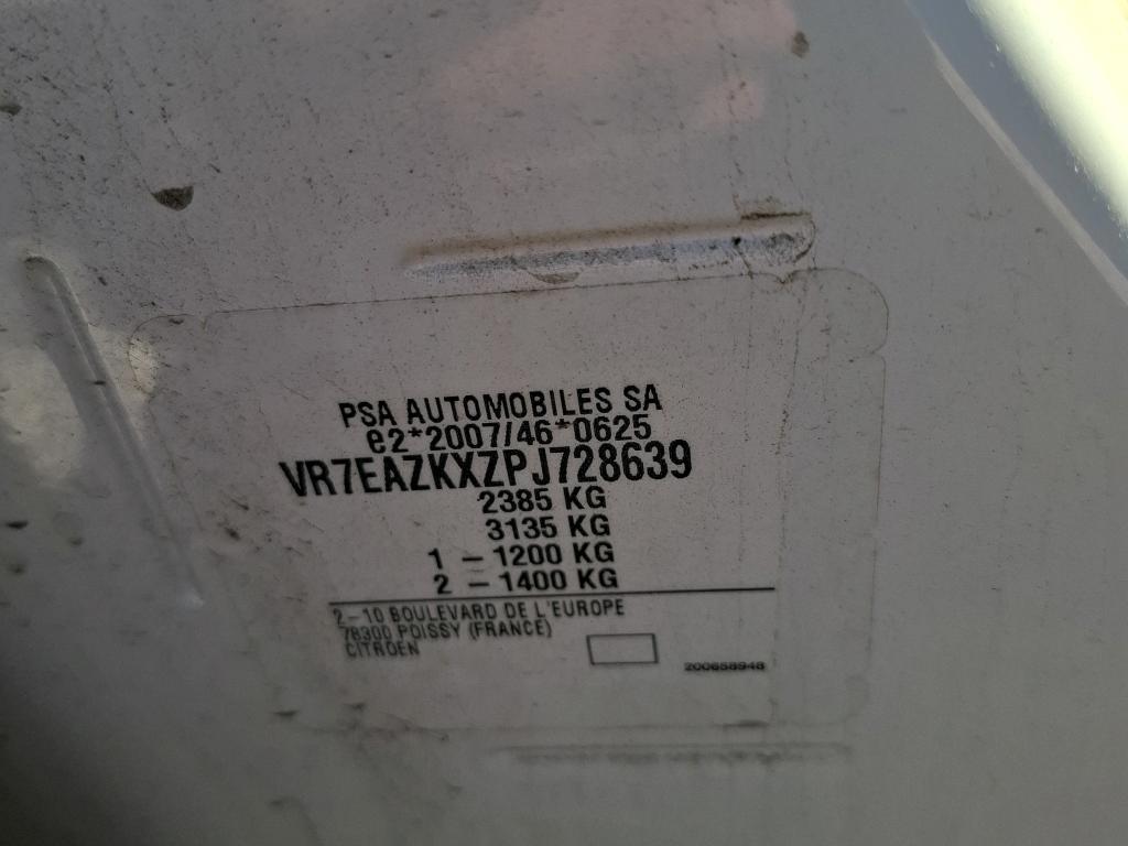 Citroen E-BERLINGO VAN XL 750 100 KW (136 CH) BATTERIE 50 KWH  2023