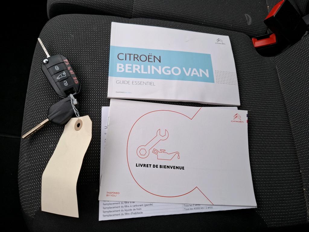 Citroen BERLINGO VAN M 650 BLUEHDI 100 S&S BVM5 CLUB 2020