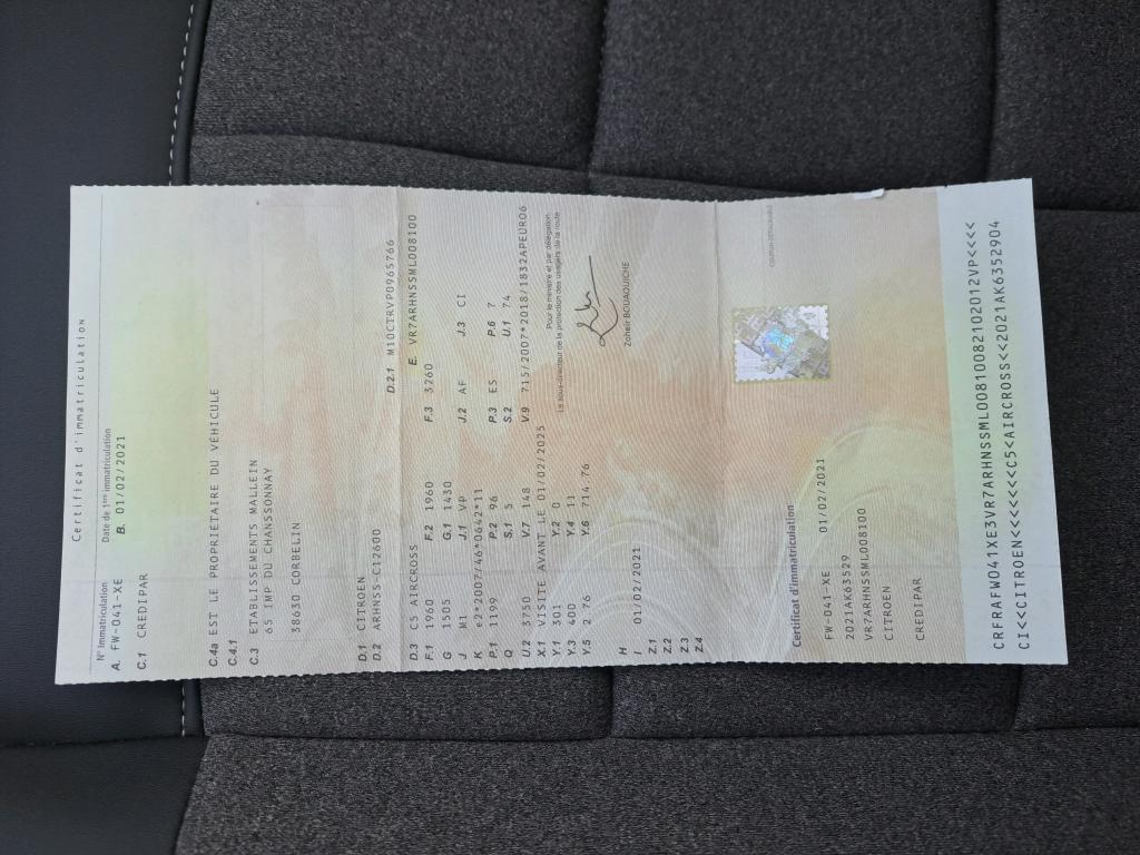 Citroen C5 Aircross PureTech 130 S&S EAT8 Business 2021