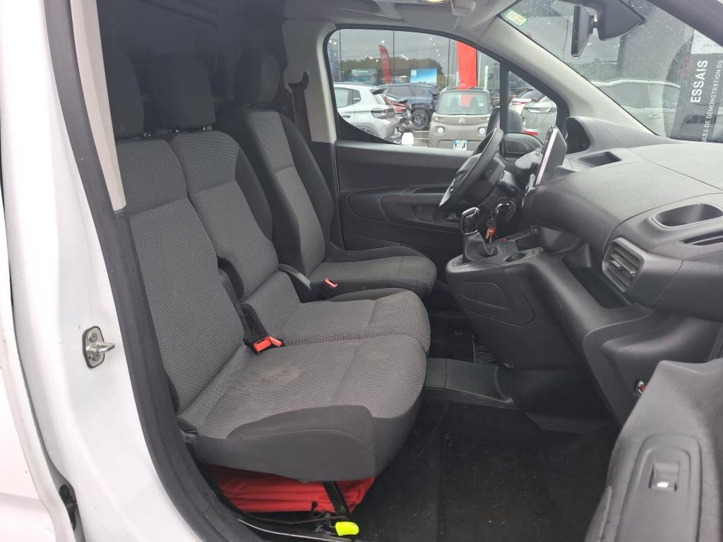 Peugeot PARTNER FOURGON STANDARD 650 KG BLUEHDI 100 BVM5 ASPHALT 2019