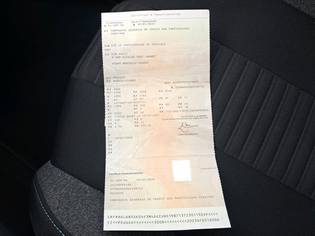 Peugeot 3008 Hybrid 225 e-EAT8 Active Pack 2023