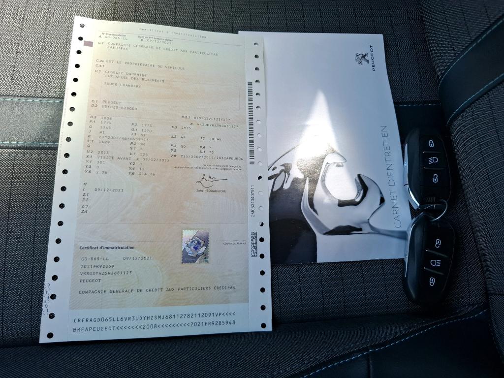 Peugeot 2008 BlueHDi 130 S&S EAT8 Allure 2021