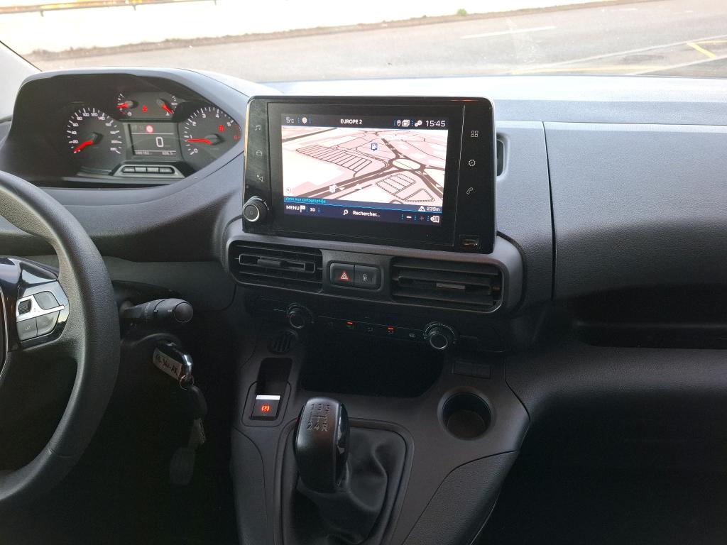 Peugeot PARTNER FOURGON LONG 950 KG BLUEHDI 100 S&S BVM5 ASPHALT 2021