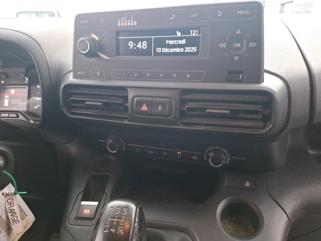 Citroen BERLINGO VAN M 650 BLUEHDI 100 S&S CLUB 2019