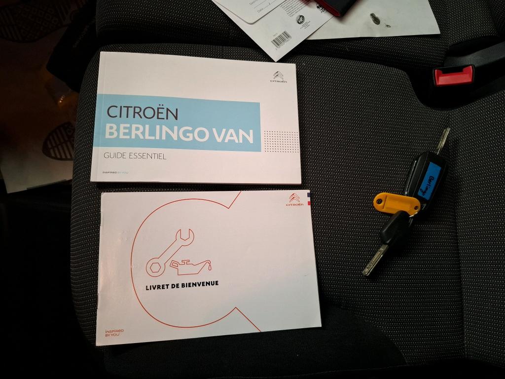 Citroen BERLINGO VAN M 650 BLUEHDI 100 S&S BVM5 CLUB 2020