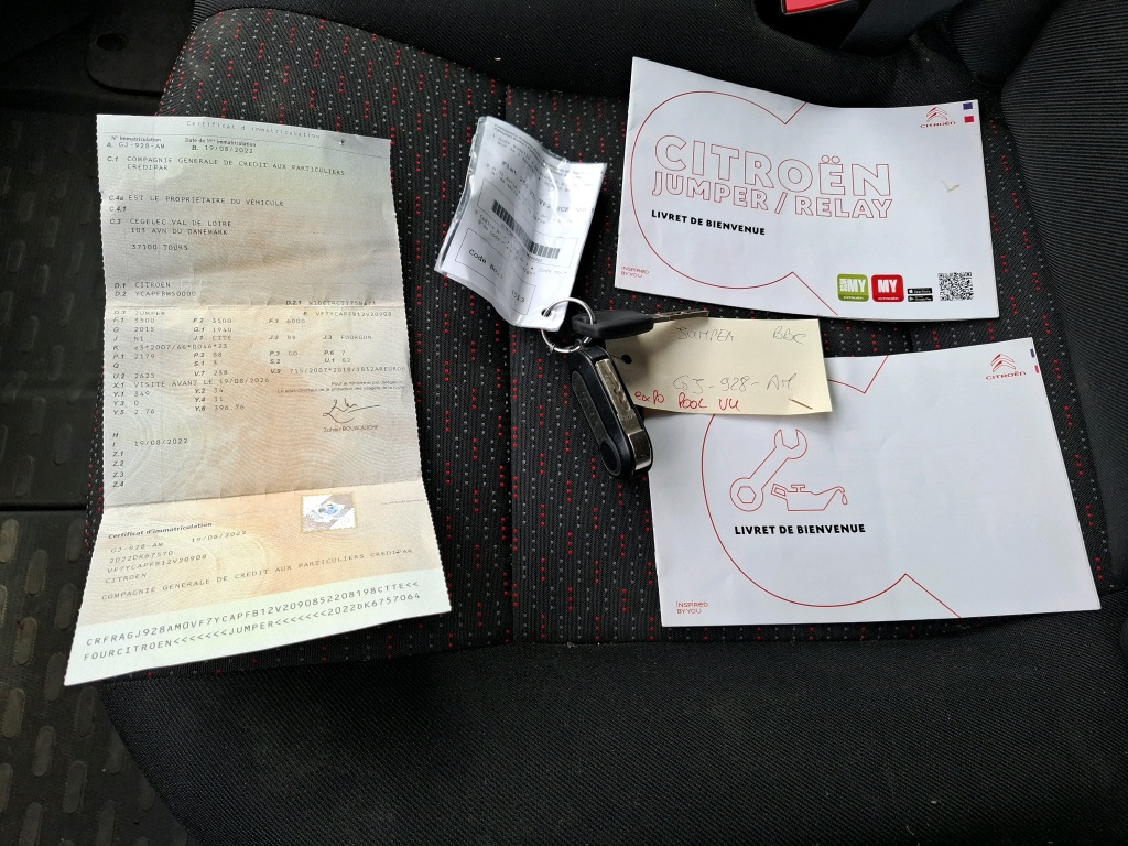 Citroen JUMPER TOLE 35 L2H2 BLUEHDi 120 S&S BVM6 DRIVER 2022