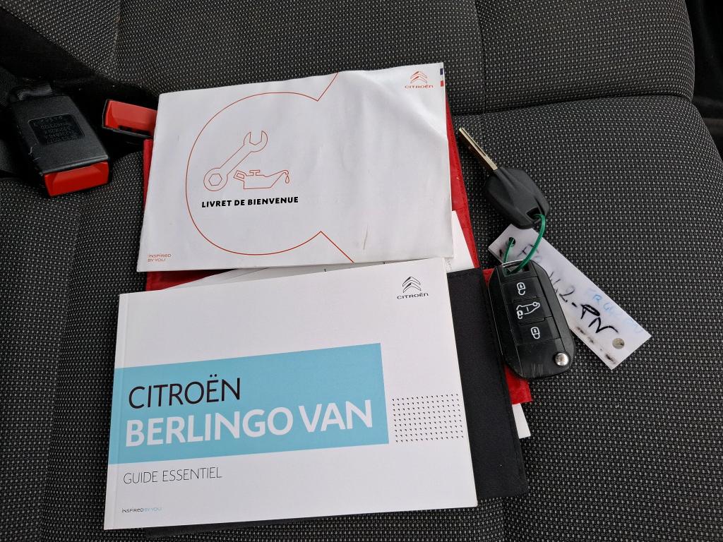 Citroen BERLINGO VAN M 650 BLUEHDI 100 S&S BVM5 CLUB 2020