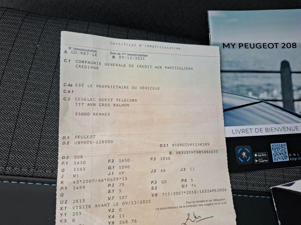 Peugeot 208 BlueHDi 100 S&S BVM6 Allure Pack 2021