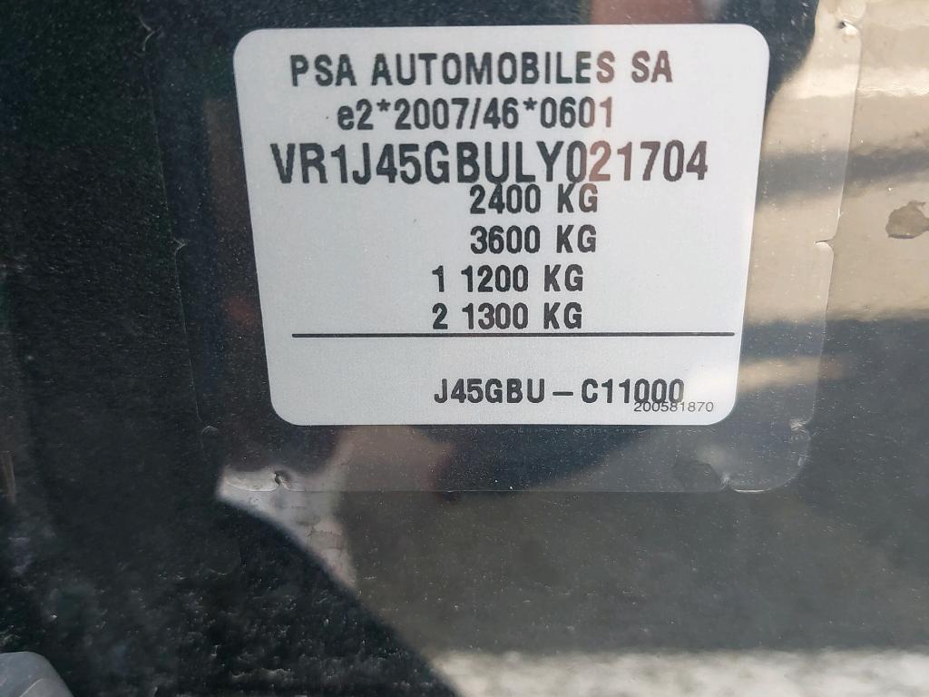 DS DS7 Crossback Hybride E-Tense 300 EAT8 4x4 Grand Chic 2020
