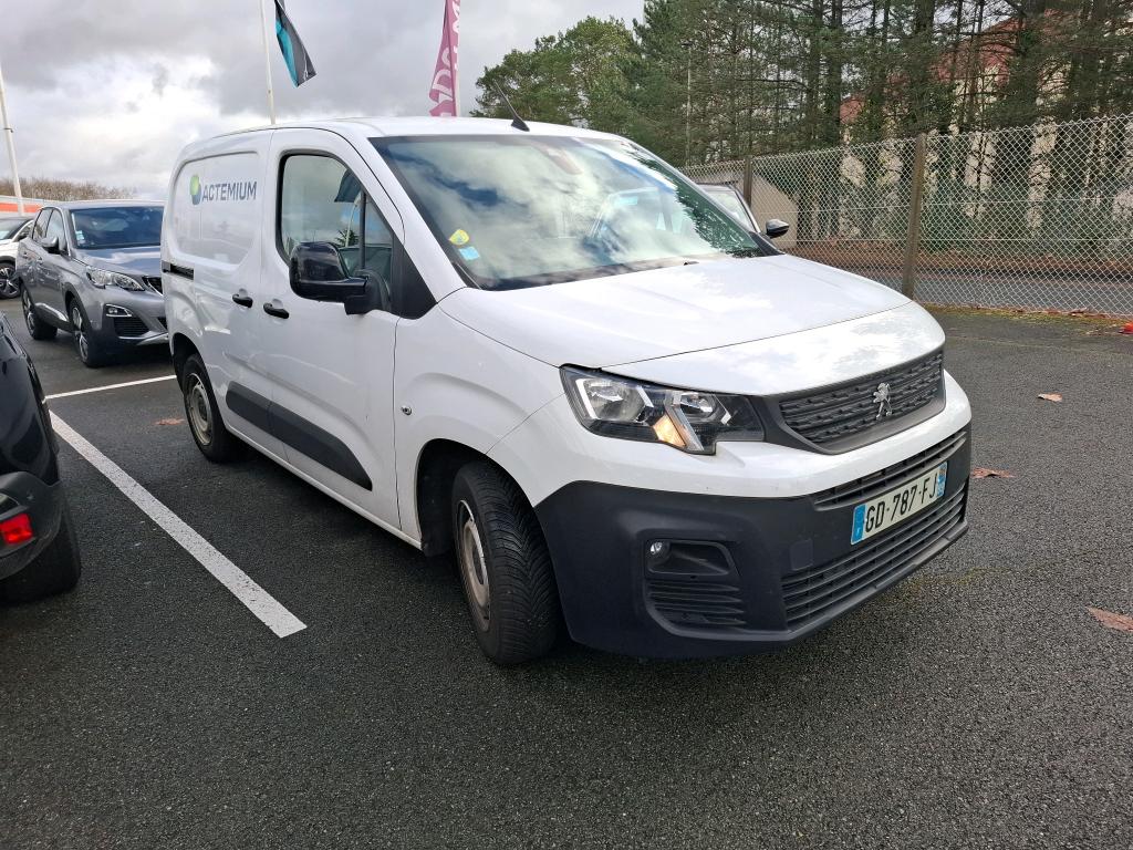 Peugeot PARTNER FOURGON STANDARD 650 KG BLUEHDI 100 S&S BVM5 ASPHALT 2021
