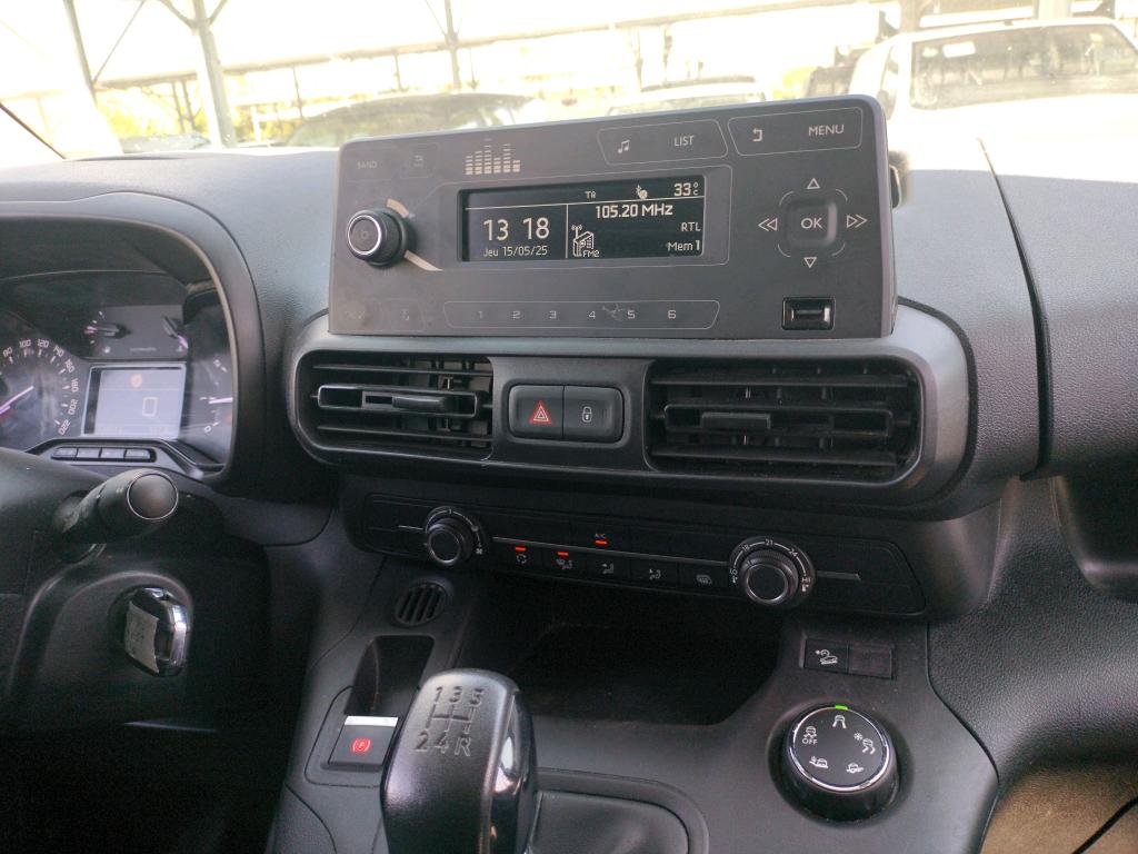 Citroen BERLINGO VAN M 650 BLUEHDI 100 S&S CLUB 2019