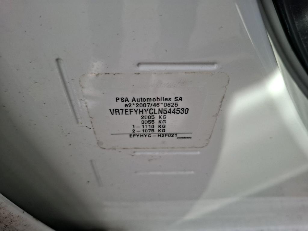Citroen BERLINGO VAN M 650 BLUEHDI 100 S&S BVM5 DRIVER 2020