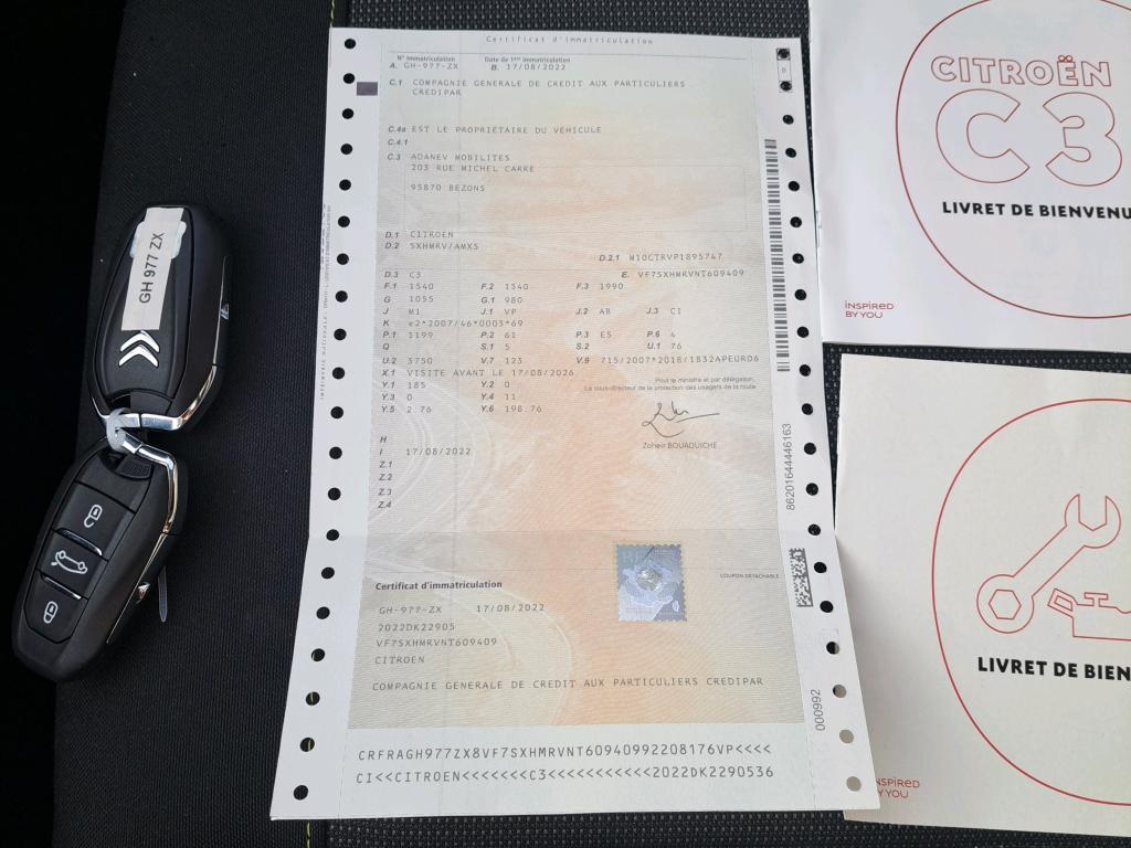 Citroen C3 PureTech 83 S&S BVM5 Shine 2022