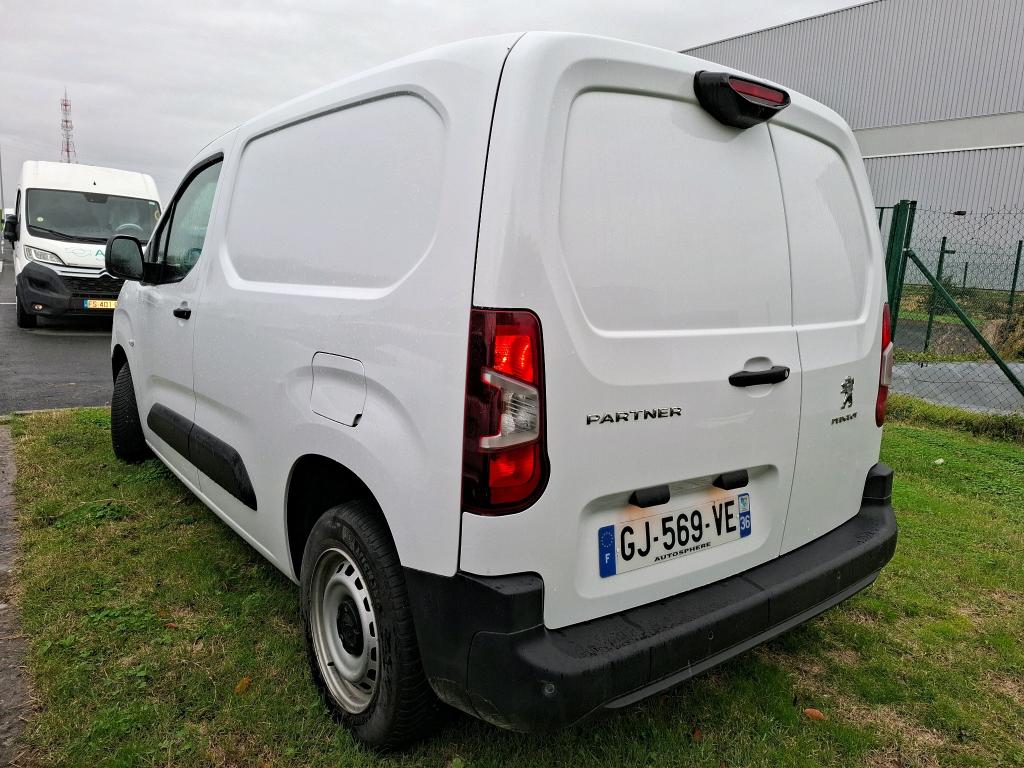 Peugeot PARTNER FOURGON STANDARD 650 KG BLUEHDI 100 S&S BVM6 ASPHALT 2022