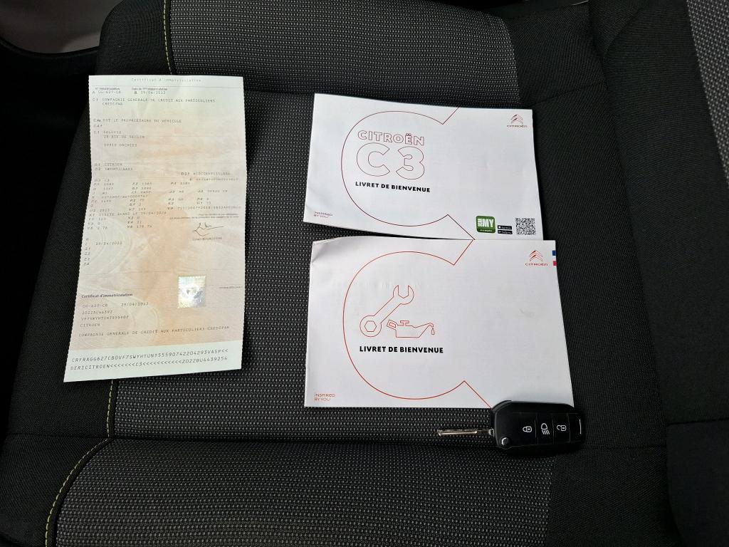 Citroen C3 SOCIETE BLUEHDI 100 S&S BVM6 FEEL NAV 2022