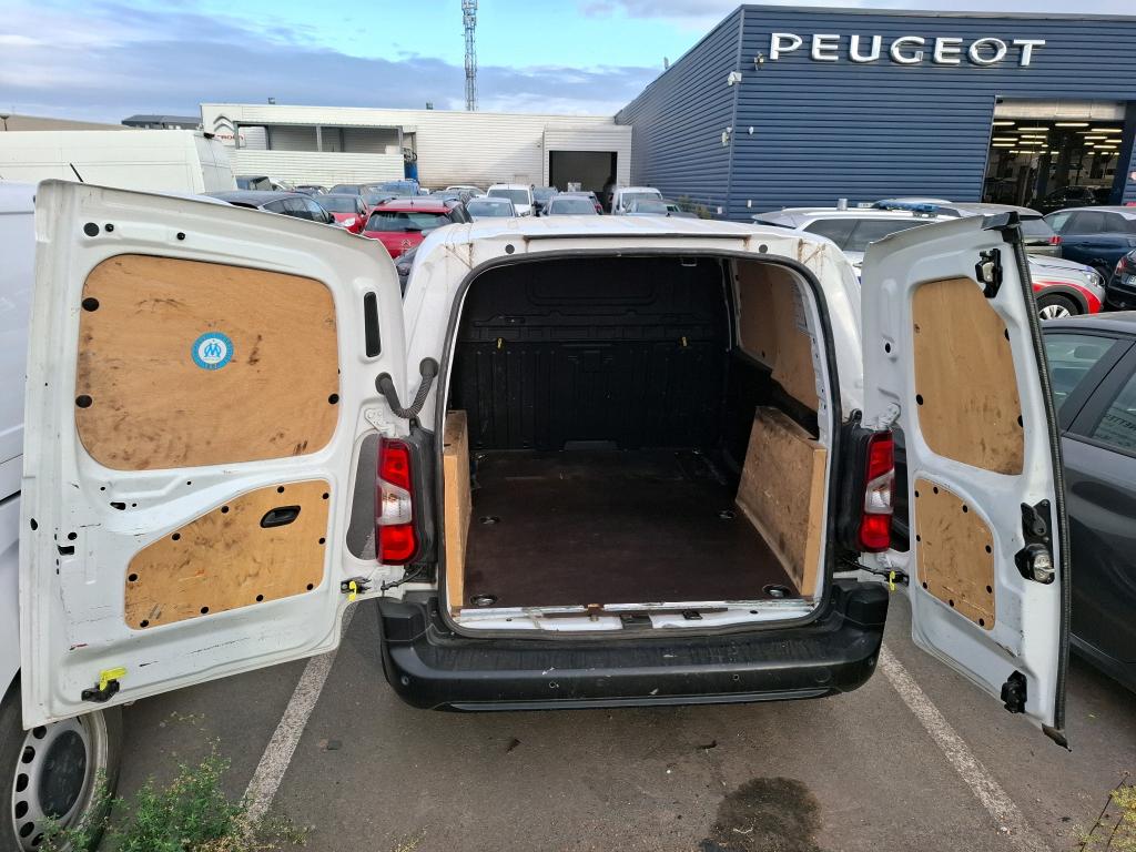 Peugeot PARTNER FOURGON STANDARD 650 KG BLUEHDI 100 S&S BVM6 ASPHALT 2022