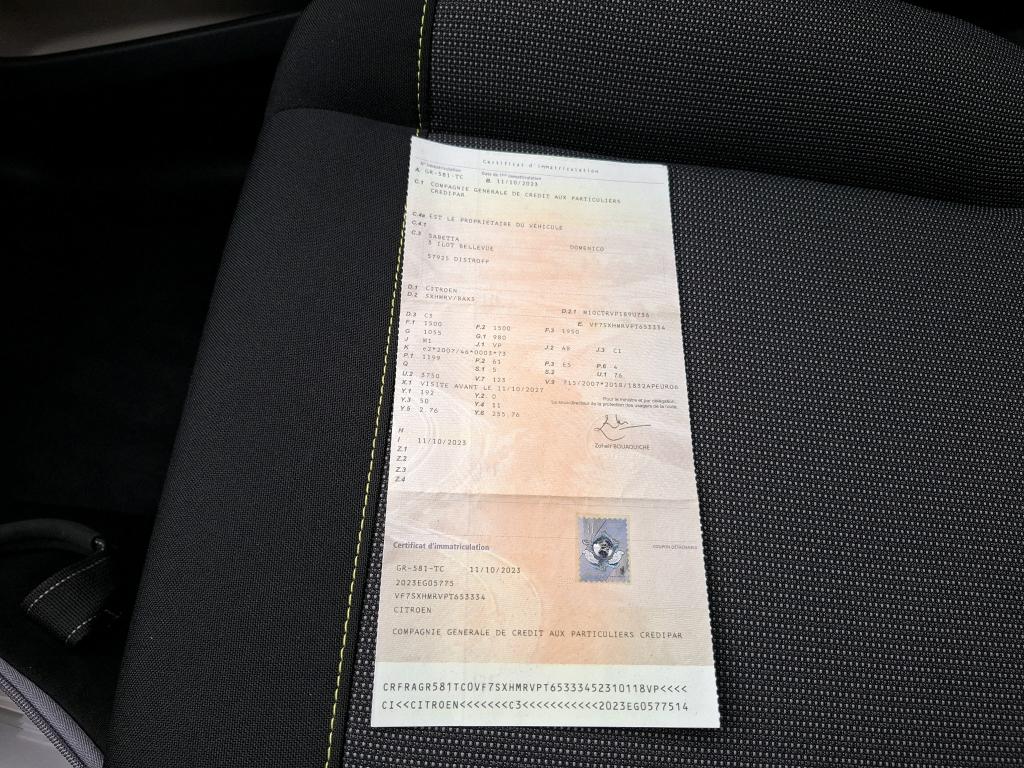 Citroen C3 PureTech 83 ch BVM5 You 2023