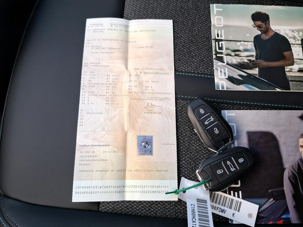 Peugeot 308 SW PHEV 180 e-EAT8 Allure Pack 2022