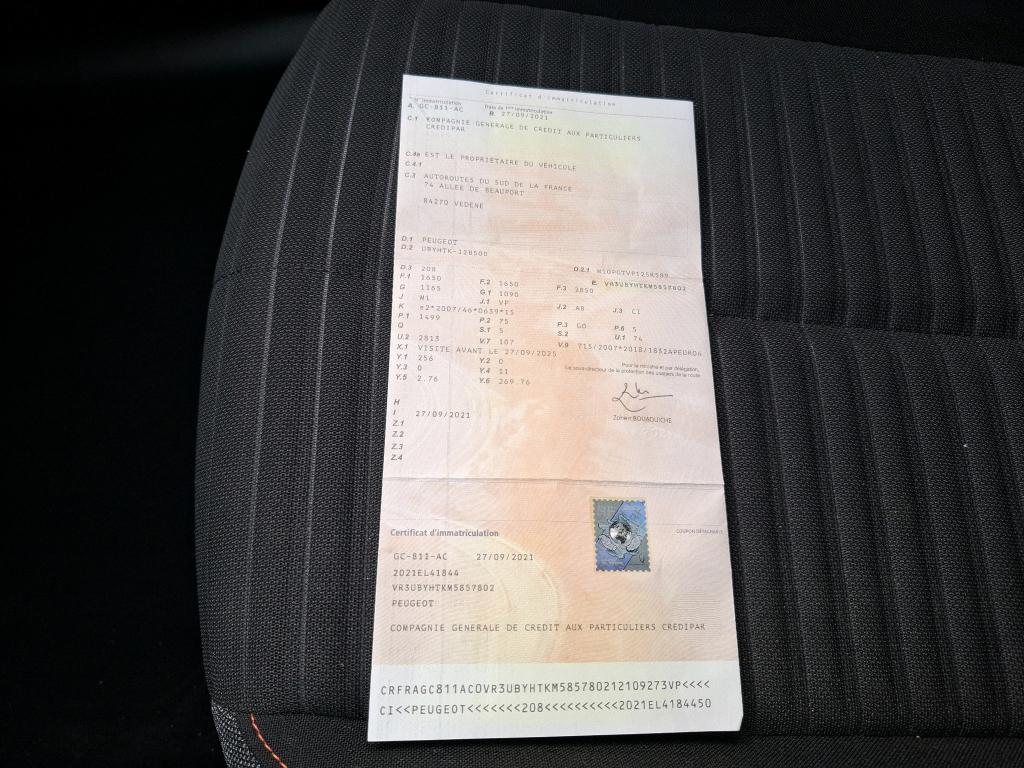 Peugeot 208 BlueHDi 100 S&S BVM6 Active Business 2021