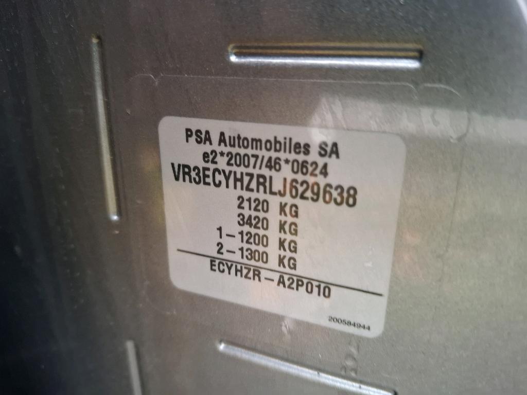 Peugeot Rifter Standard BlueHDi 130 S&S EAT8 GT Line 2020