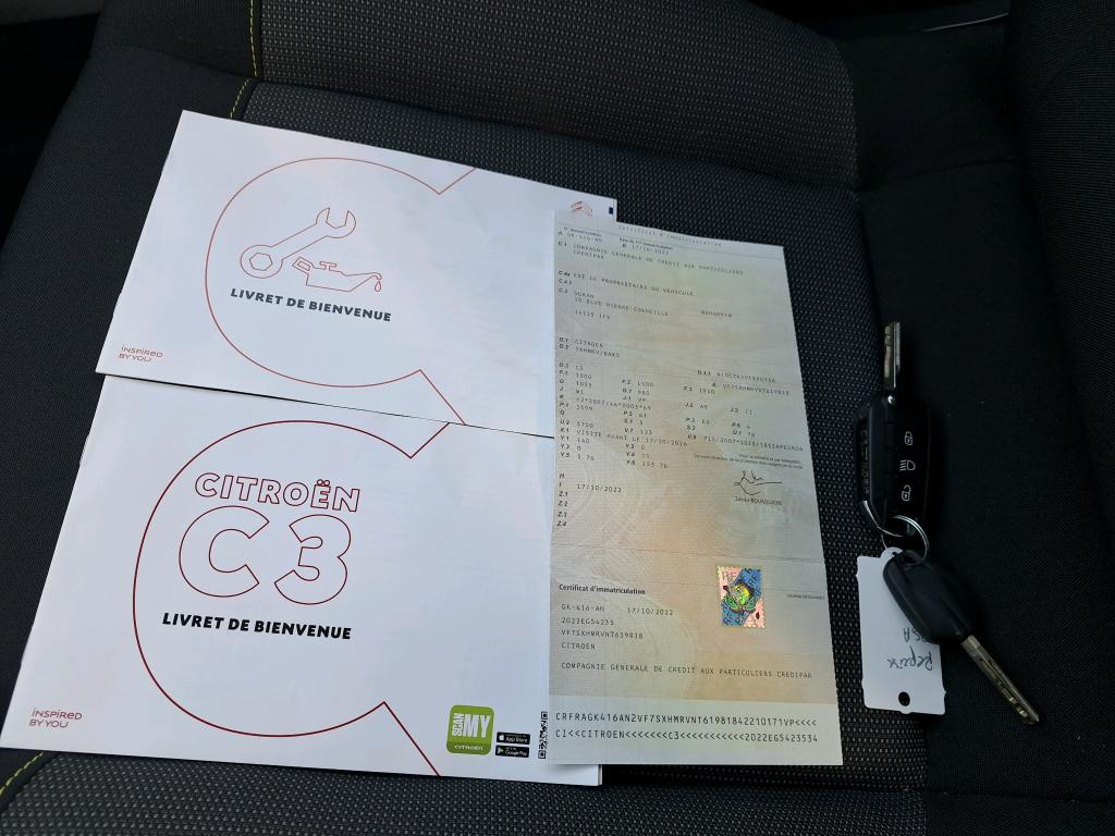 Citroen C3 PureTech 83 ch BVM5 You 2022
