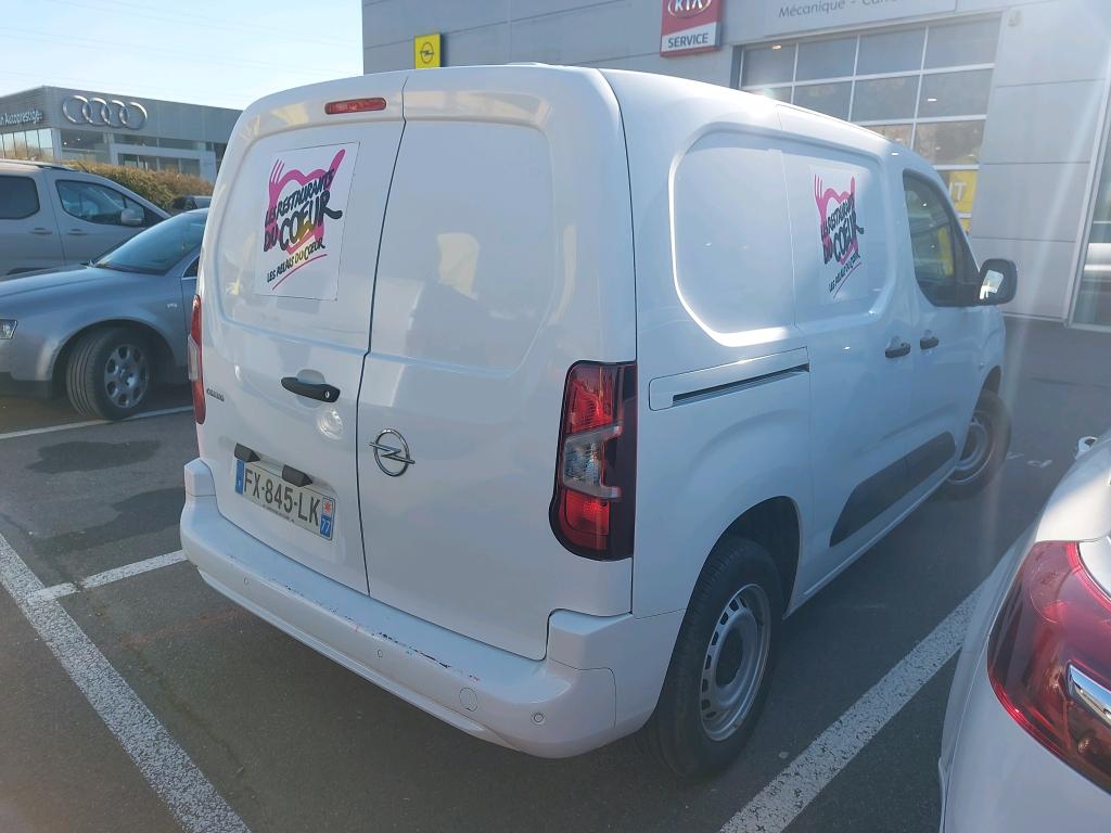 Opel COMBO CARGO 1.5 100 CH S/S L1H1 BVM5 STANDARD PACK CLIM 2021