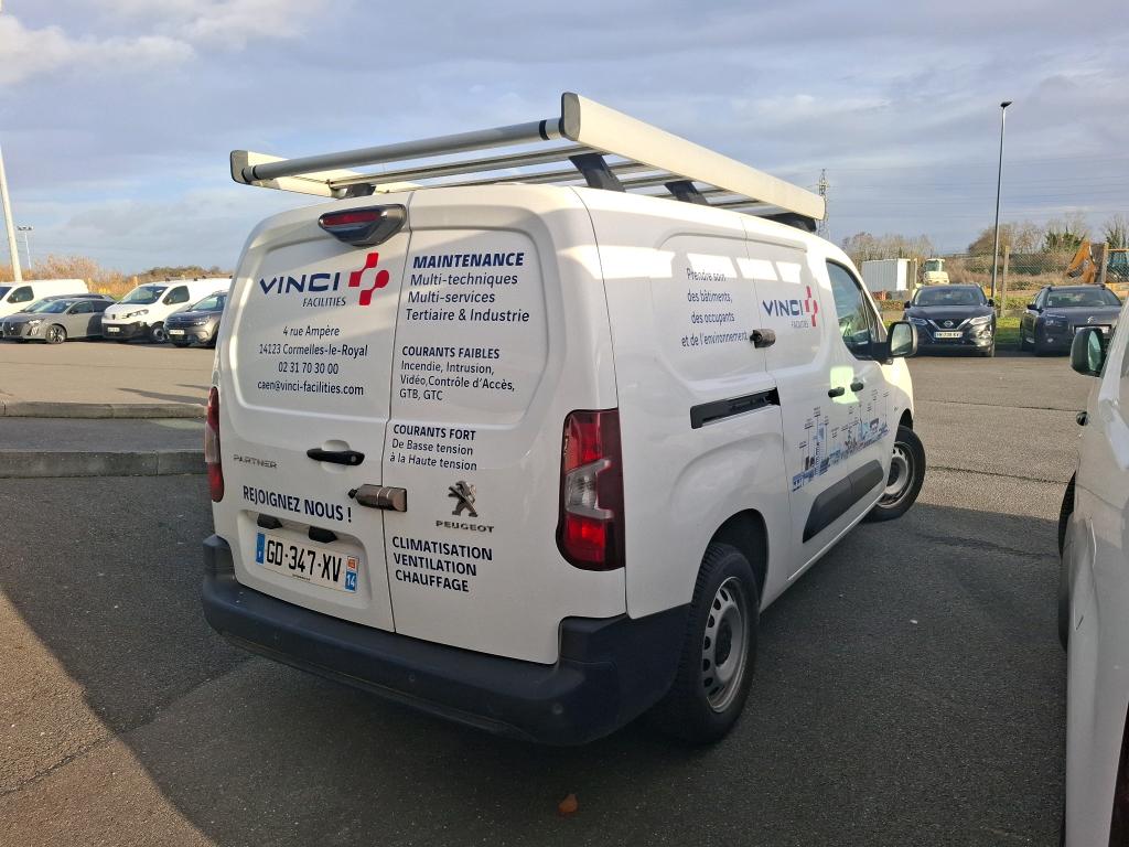 Peugeot PARTNER FOURGON LONG 950 KG BLUEHDI 100 S&S BVM6 ASPHALT 2021