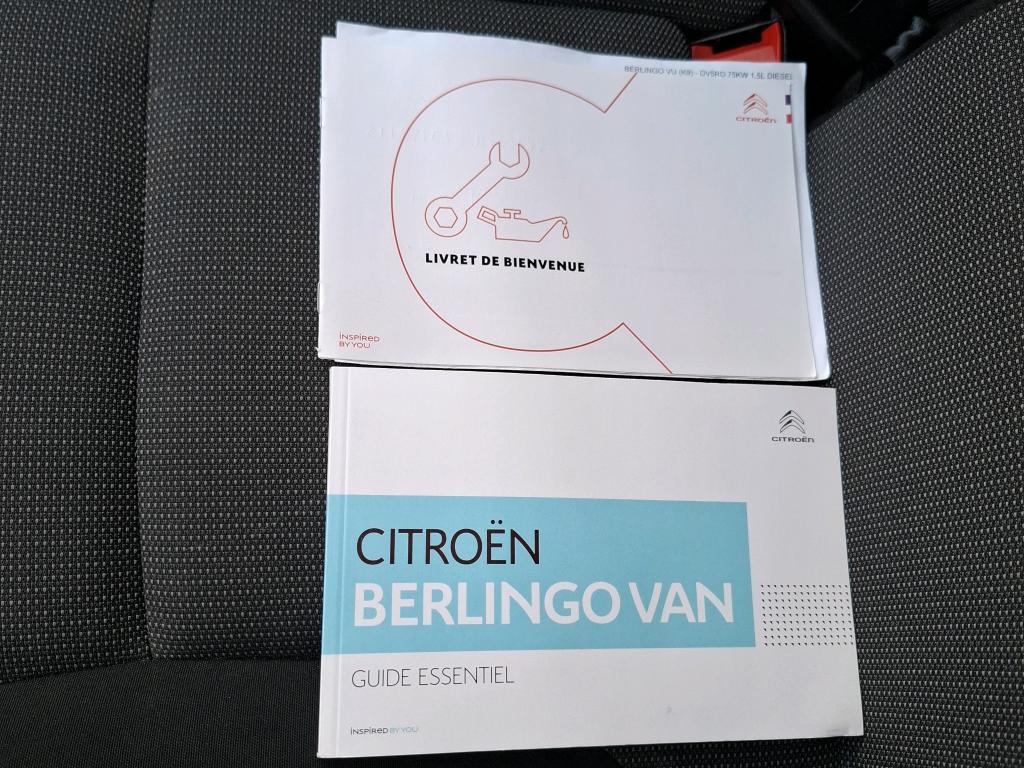 Citroen BERLINGO VAN M 650 BLUEHDI 100 S&S BVM5 CLUB 2020