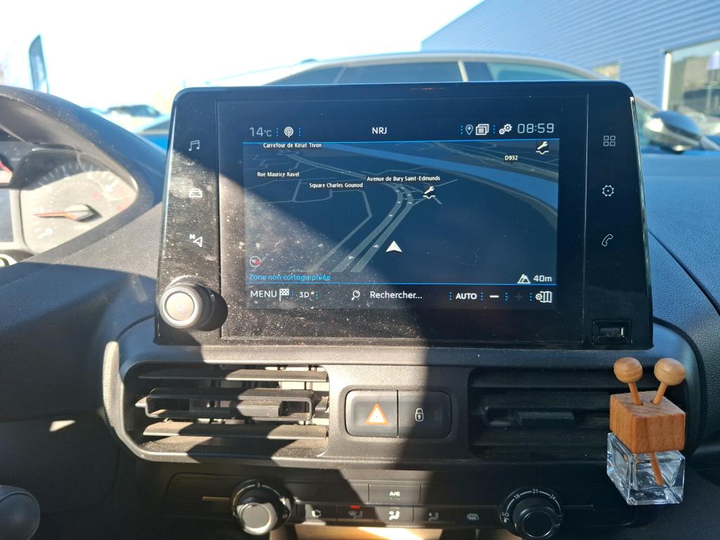 Peugeot PARTNER FOURGON STANDARD 650 KG BLUEHDI 130 S&S EAT8 ASPHALT 2021