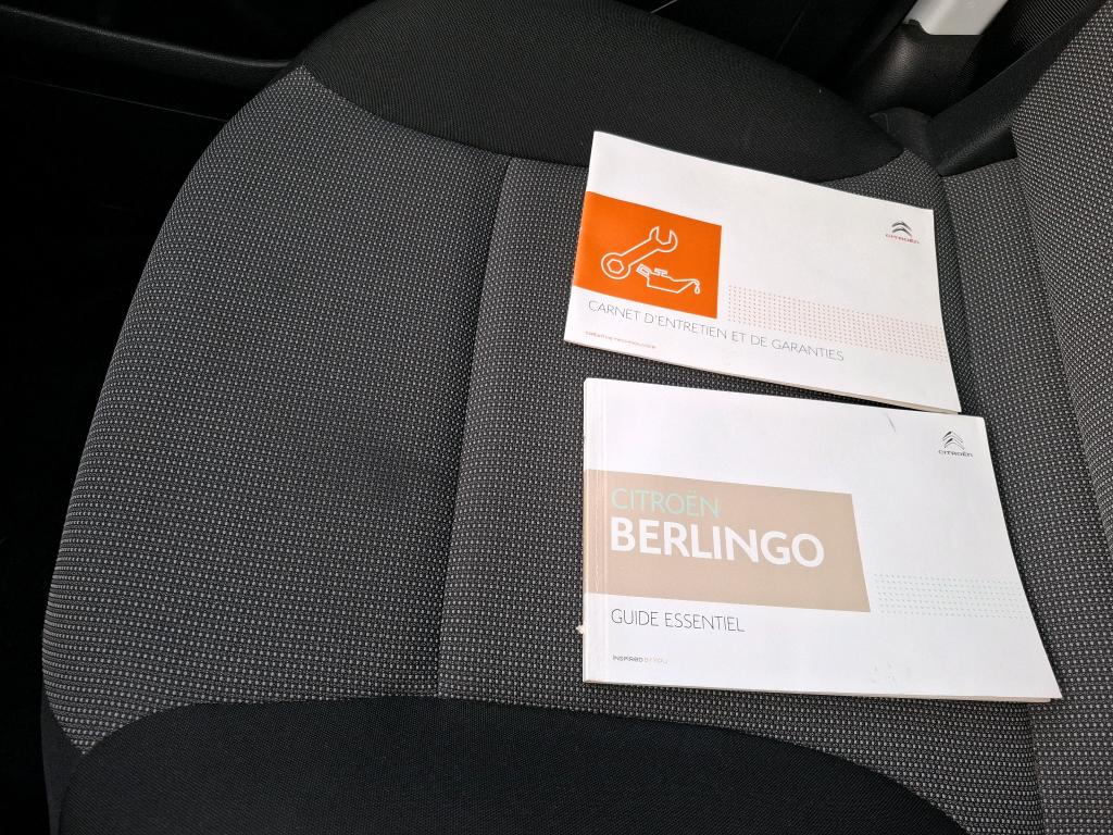 Citroen BERLINGO CAB APPROFONDIE XL BLUEHDi 100 CONFORT 2018