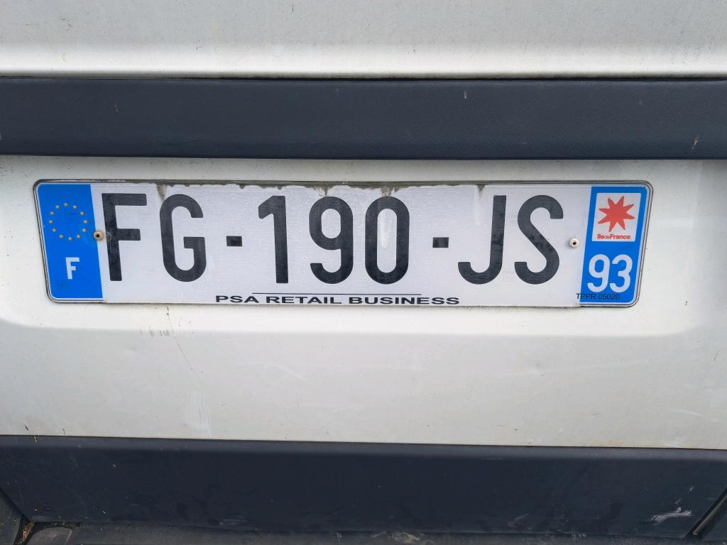 Citroen JUMPER TOLE 33 L1H1 BLUEHDi 110 BVM6 BUSINESS 2019