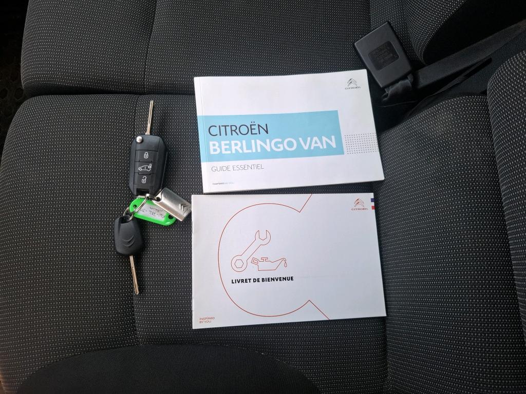 Citroen BERLINGO VAN M 650 BLUEHDI 100 S&S BVM5 CLUB 2021