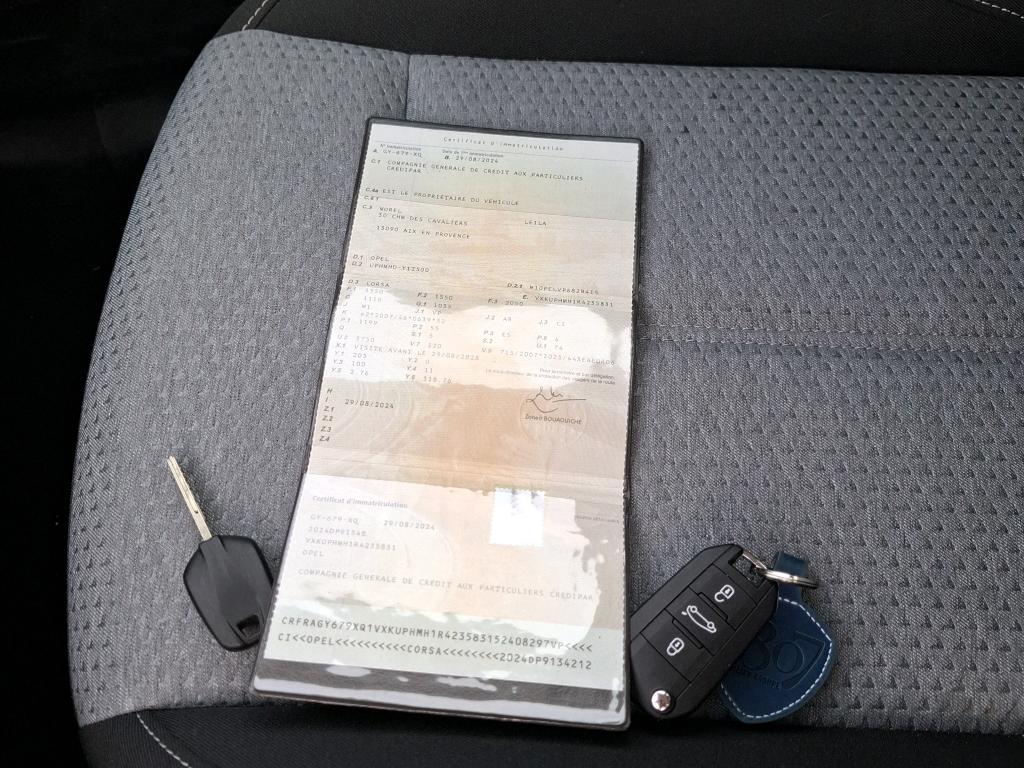 Opel Corsa 1.2 75 ch BVM5  2024