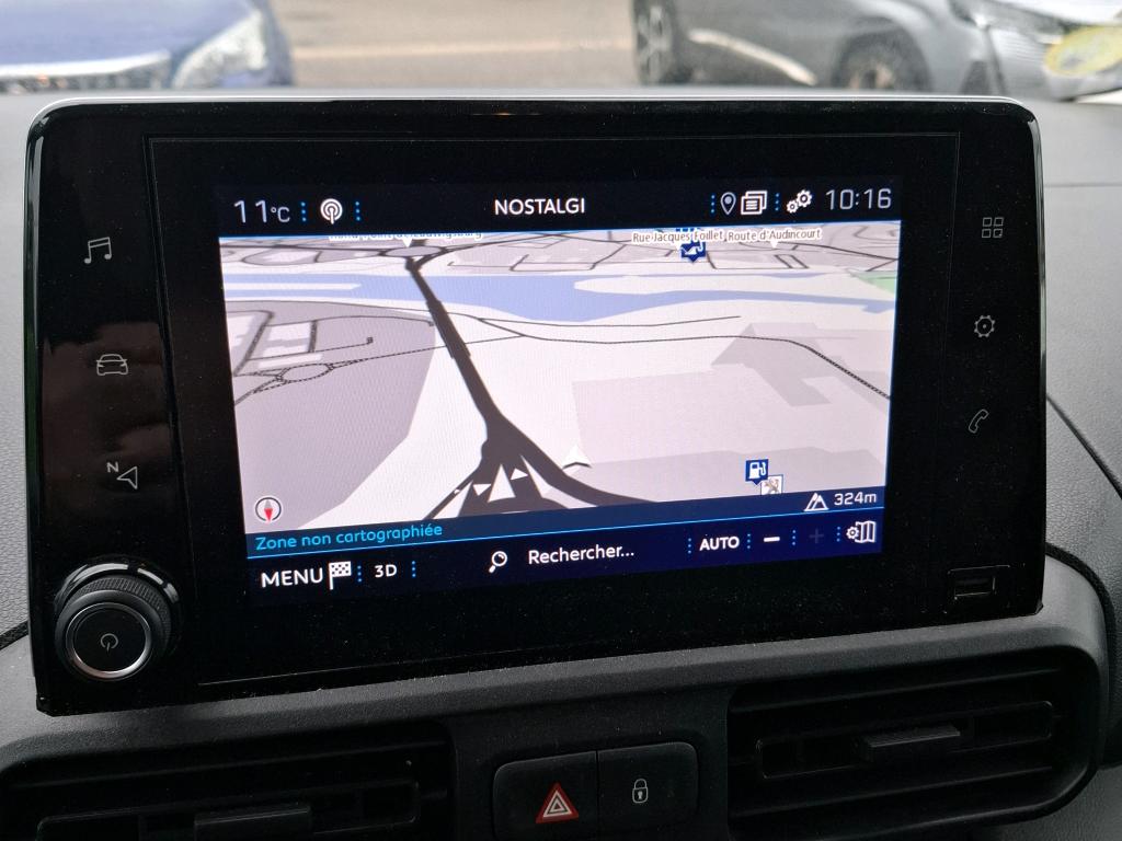 Peugeot PARTNER FOURGON STANDARD 1000 KG BLUEHDI 100 S&S BVM6 GRIP 2022