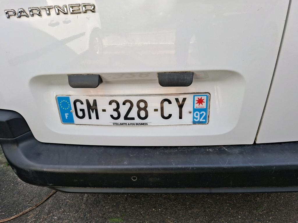 Peugeot PARTNER FOURGON XL 950 KG BLUEHDI 130 S&S EAT8  2023