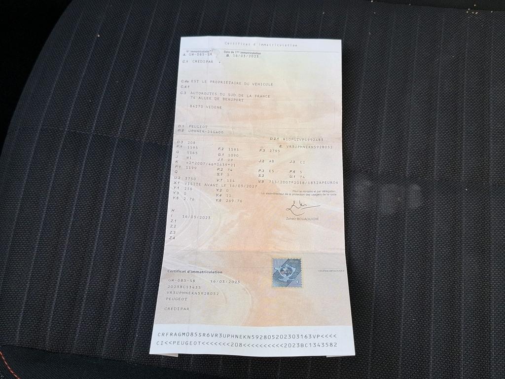 Peugeot 208 PureTech 100 S&S BVM6 Active Pack 2023