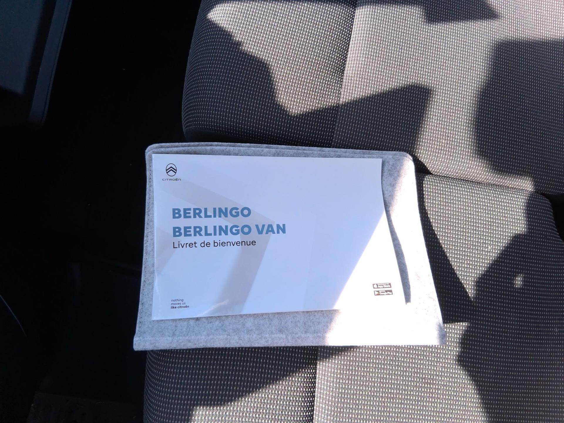 Citroen BERLINGO VAN TAILLE M 650KG BLUEHDI 100 S&S BVM6 2025