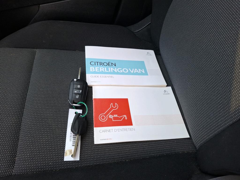 Citroen BERLINGO VAN M 650 BLUEHDI 100 S&S BVM5 CLUB 2020