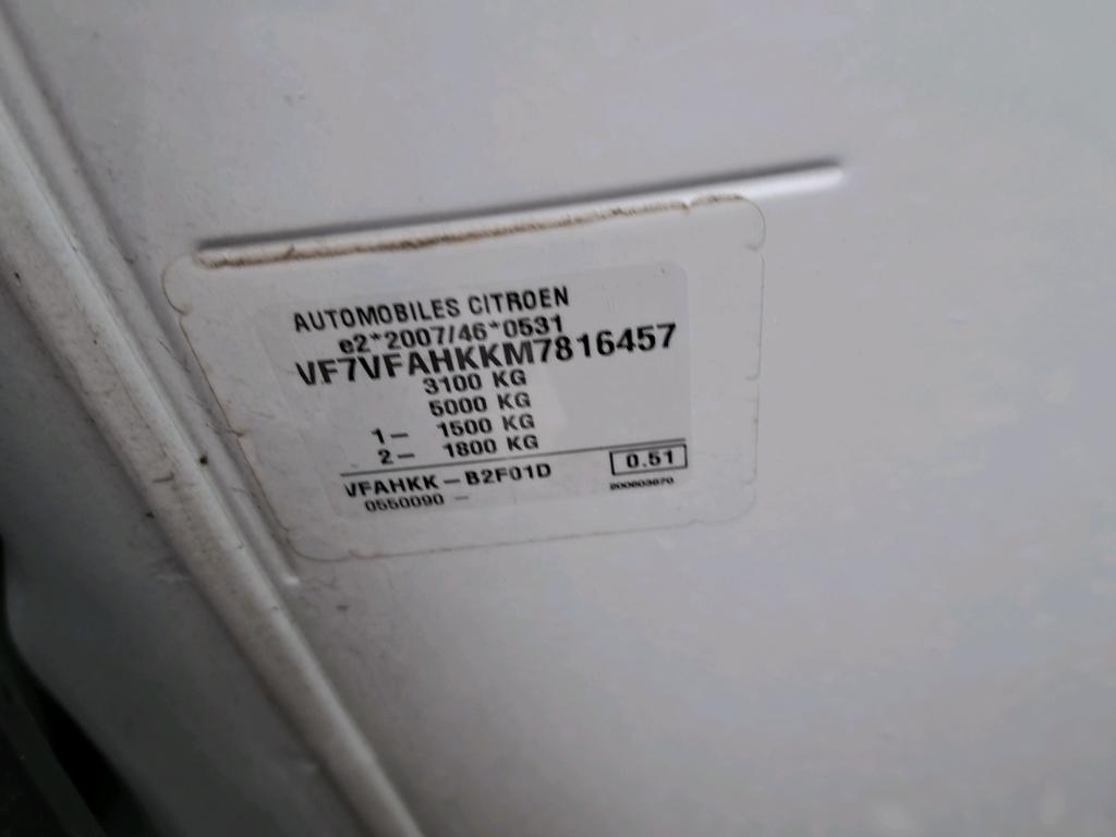 Citroen JUMPY FGN M BLUEHDI 120 S&S BVM6 DRIVER 340 NM 2021