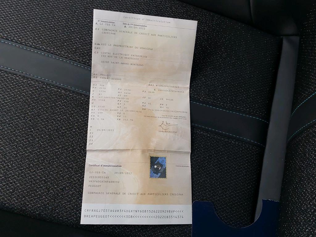 Peugeot 308 SW PHEV 180 e-EAT8 Allure Pack 2022