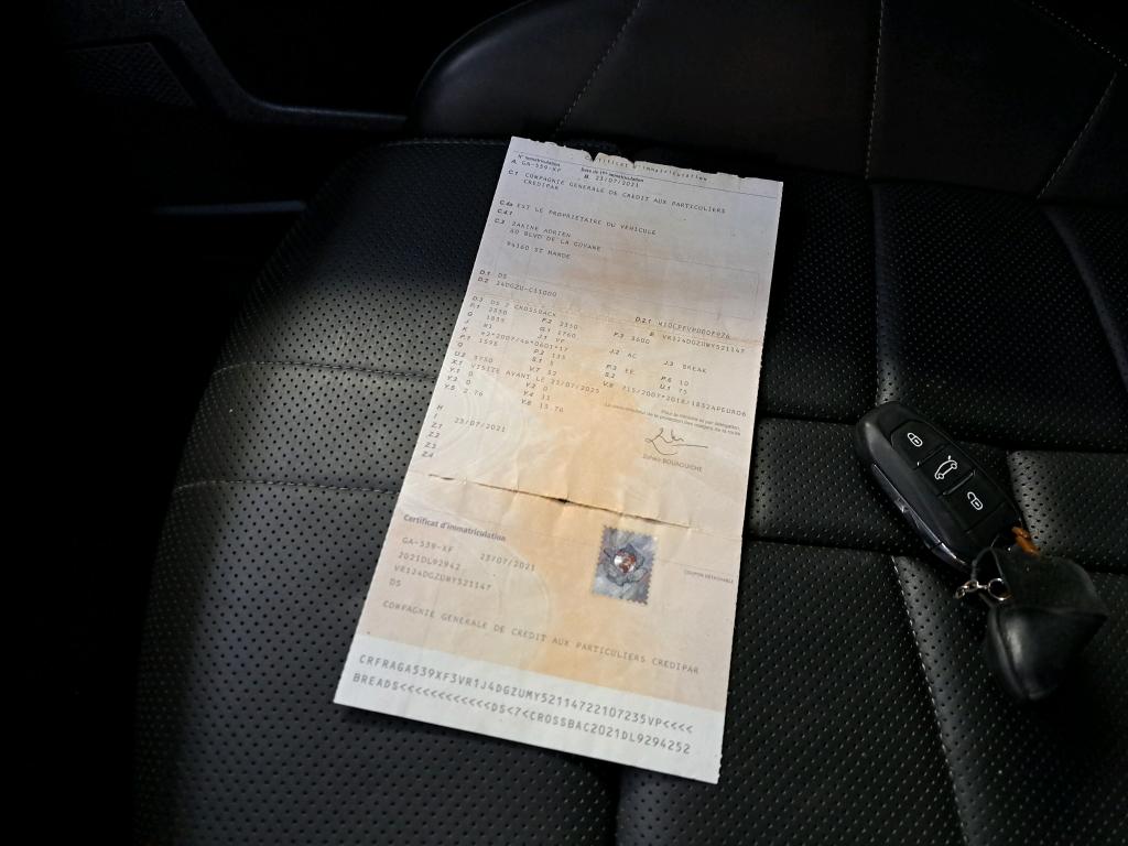 DS DS7 Crossback Hybride E-Tense 225 EAT8 Rivoli 2021